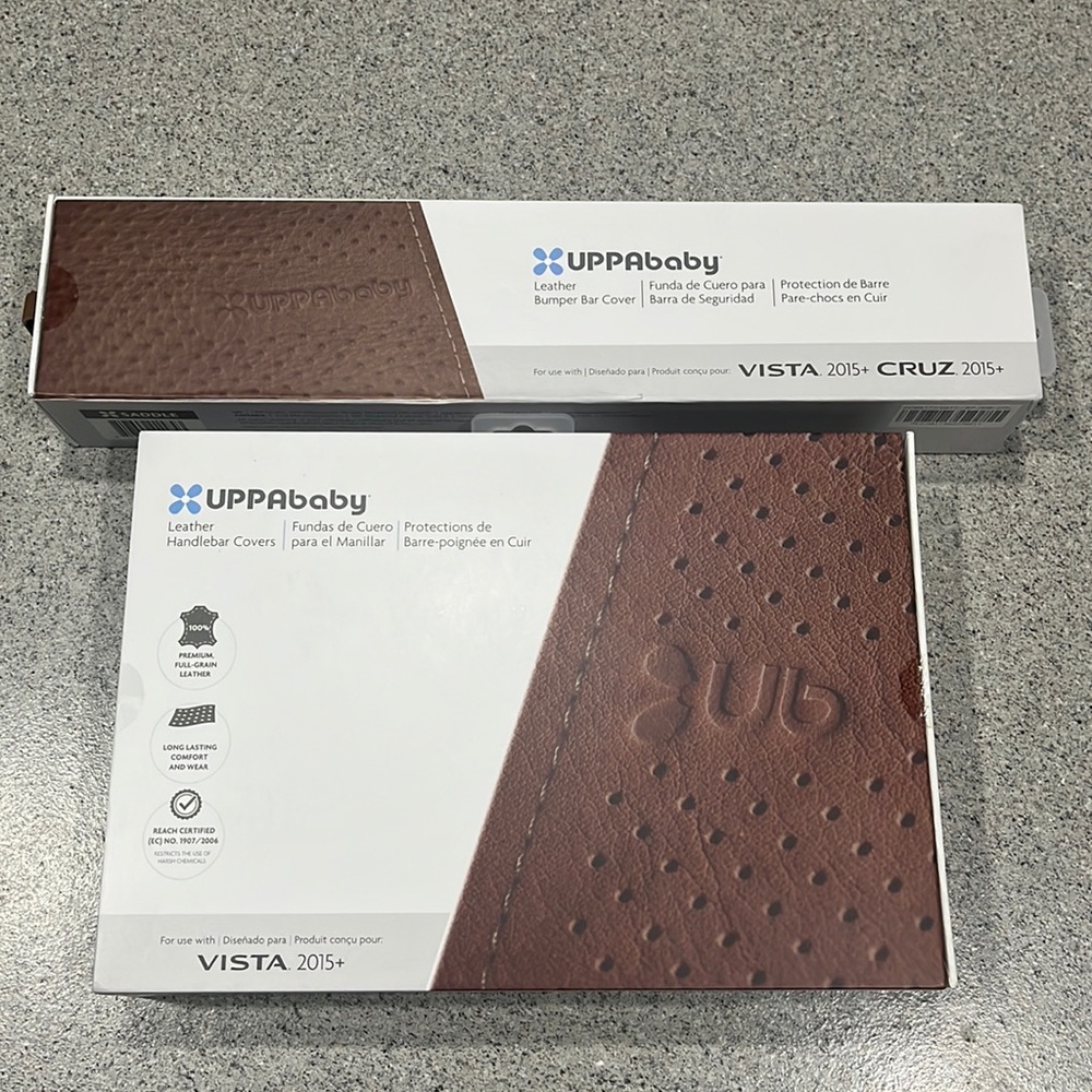 NEW in Box Uppababy Stroller bumper car and handlebar covers